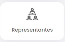 Sección Representantes en Mi Perfil