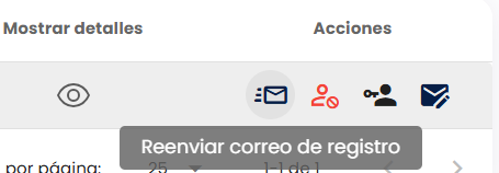 Detalle del servidor/a público con datos del funcionario y pestañas por módulo